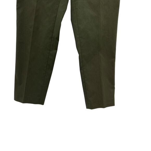 Gerard Darel Olive Green Slim Leg Pull-On Chino Pants Size 36 US 4 - Picture 5 of 11